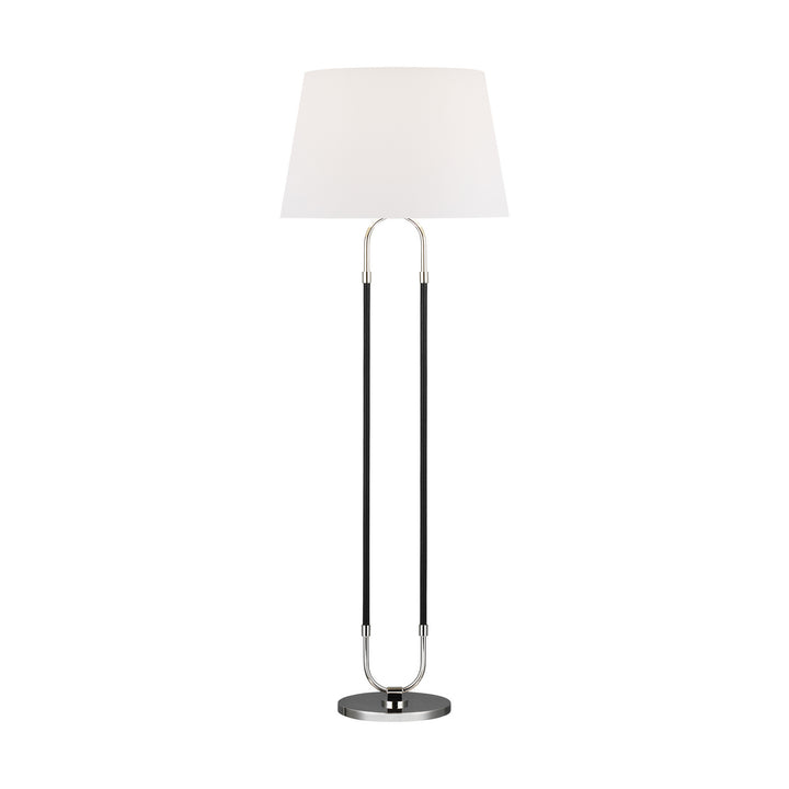 Visual Comfort Studio LT1031PN1 Katie One Light Floor Lamp Lamp Polished Nickel