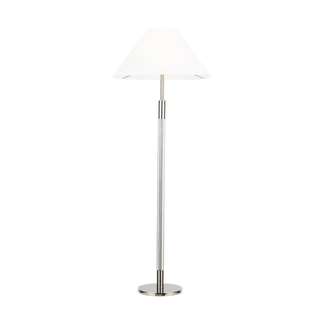 Visual Comfort Studio LT1051PN1 Robert One Light Floor Lamp Lamp Polished Nickel