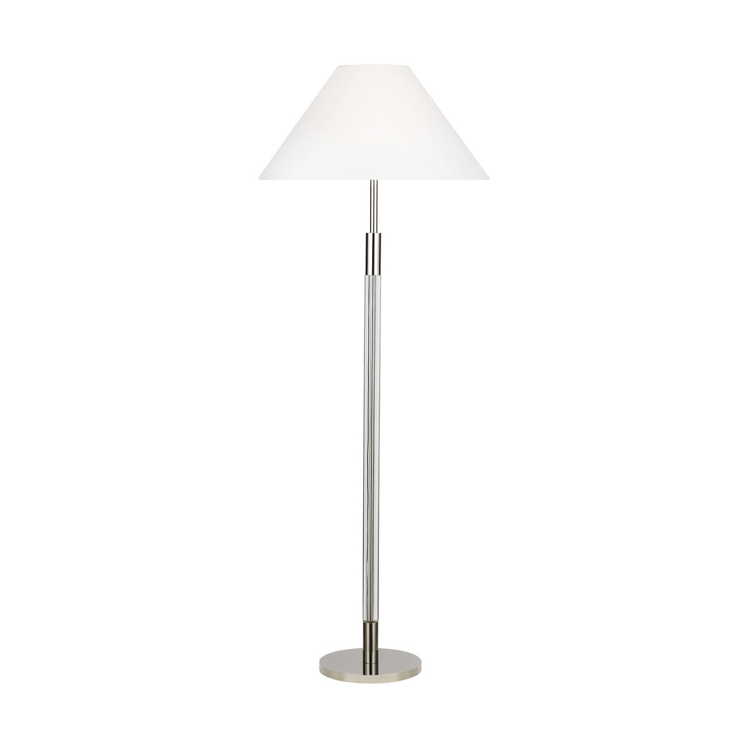 Visual Comfort Studio LT1051PN1 Robert One Light Floor Lamp Lamp Polished Nickel