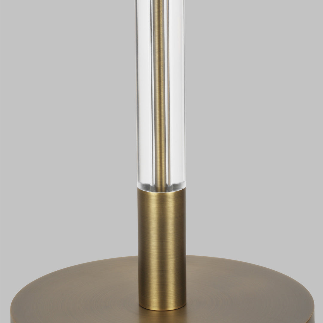 Visual Comfort Studio LT1051TWB1 Robert One Light Floor Lamp Lamp Brass