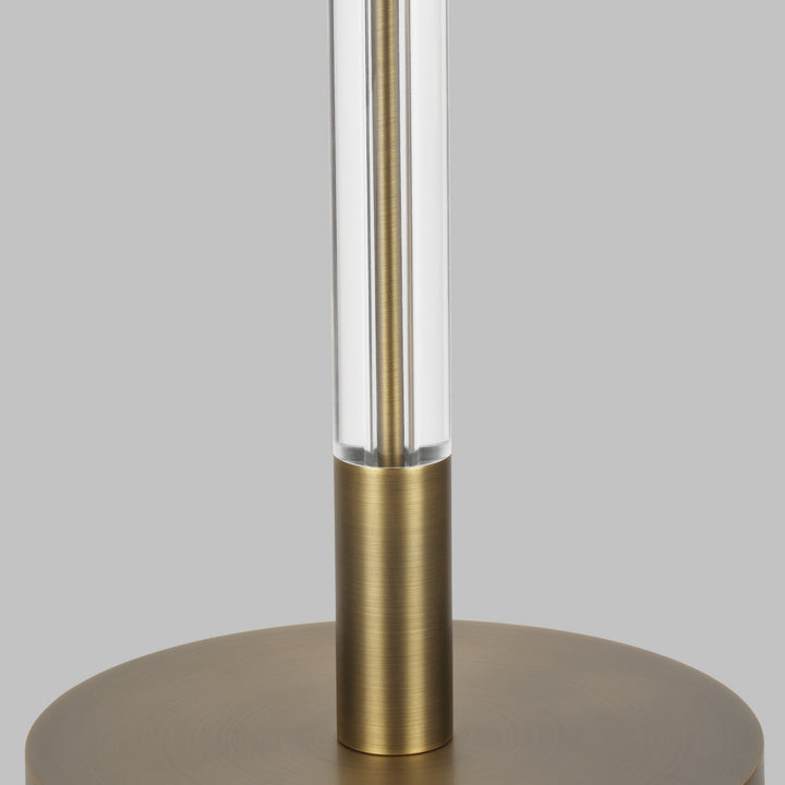 Visual Comfort Studio LT1051TWB1 Robert One Light Floor Lamp Lamp Brass