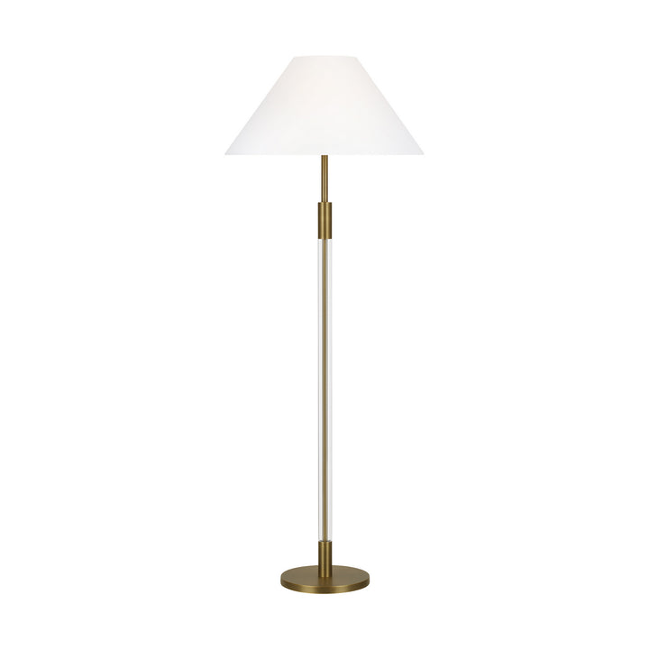 Visual Comfort Studio LT1051TWB1 Robert One Light Floor Lamp Lamp Brass