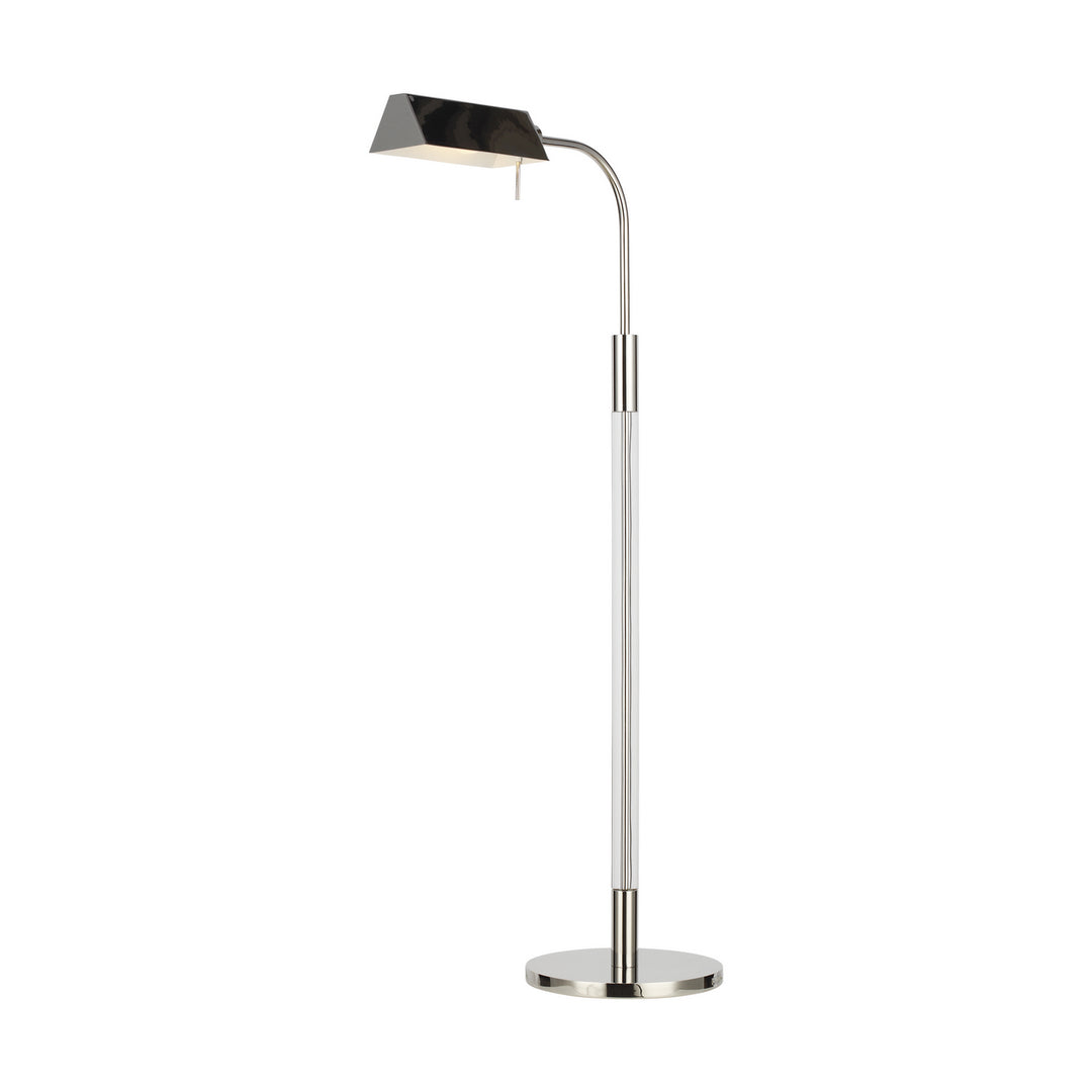 Visual Comfort Studio LT1061PN1 Robert One Light Floor Lamp Lamp Polished Nickel