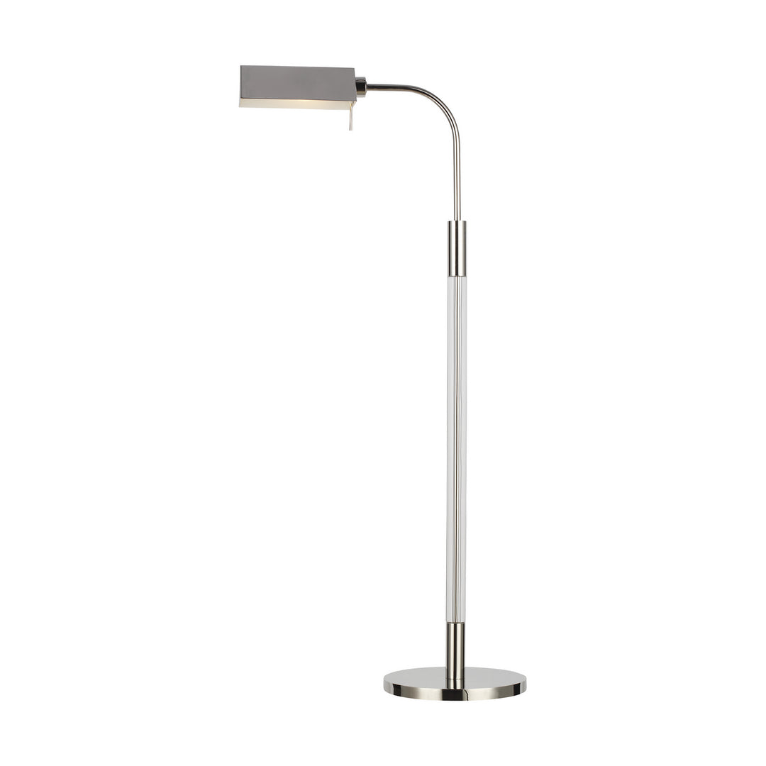 Visual Comfort Studio LT1061PN1 Robert One Light Floor Lamp Lamp Polished Nickel