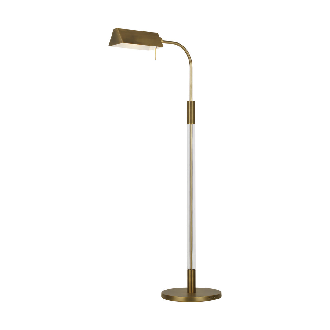 Visual Comfort Studio LT1061TWB1 Robert One Light Floor Lamp Lamp Brass