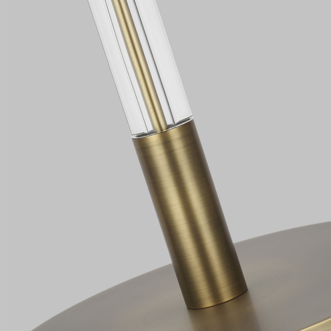 Visual Comfort Studio LT1061TWB1 Robert One Light Floor Lamp Lamp Brass