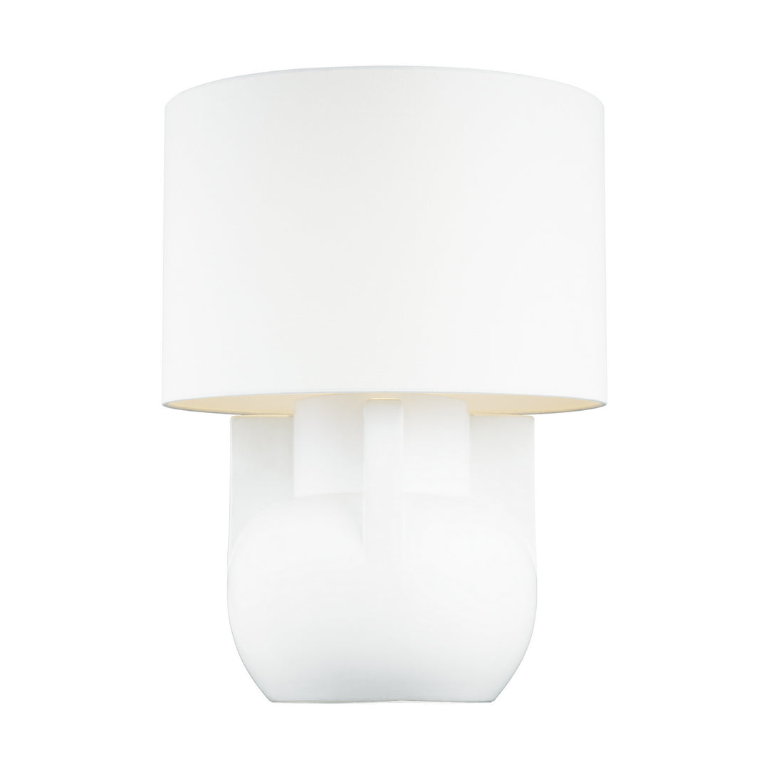Visual Comfort Studio LT1071IVC1 William One Light Table Lamp Lamp White