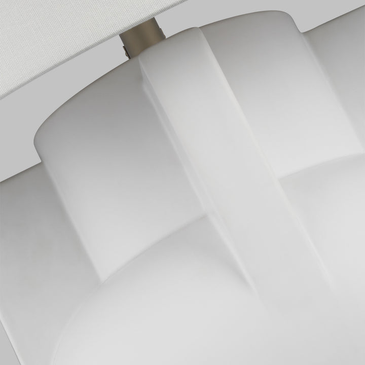 Visual Comfort Studio LT1071IVC1 William One Light Table Lamp Lamp White