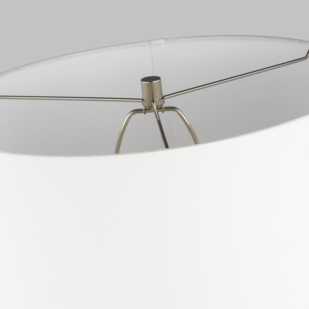 Visual Comfort Studio LT1071IVC1 William One Light Table Lamp Lamp White
