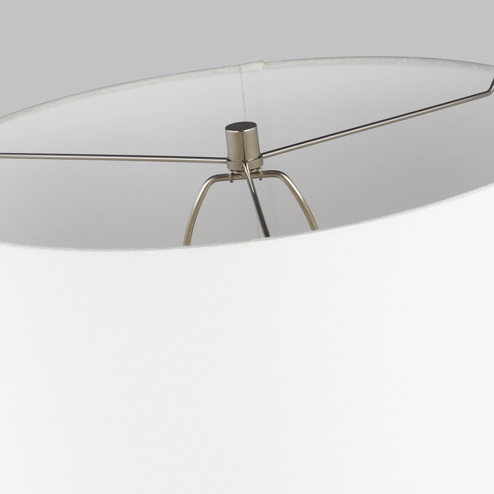 Visual Comfort Studio LT1071IVC1 William One Light Table Lamp Lamp White