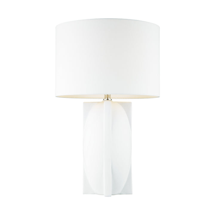 Visual Comfort Studio LT1081IVC1 William One Light Table Lamp Lamp White