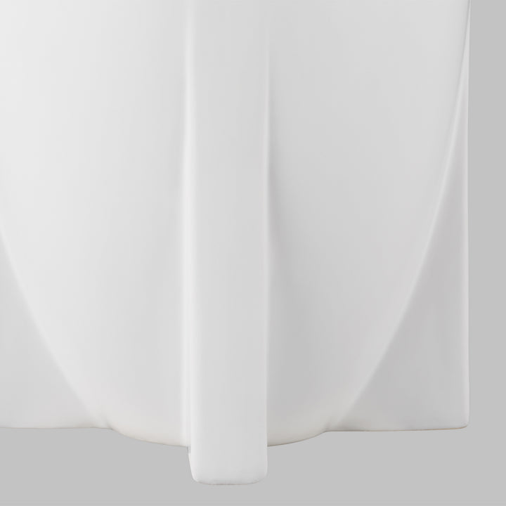 Visual Comfort Studio LT1081IVC1 William One Light Table Lamp Lamp White