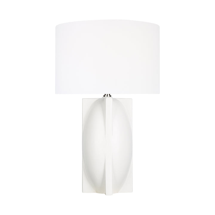 Visual Comfort Studio LT1081IVC1 William One Light Table Lamp Lamp White