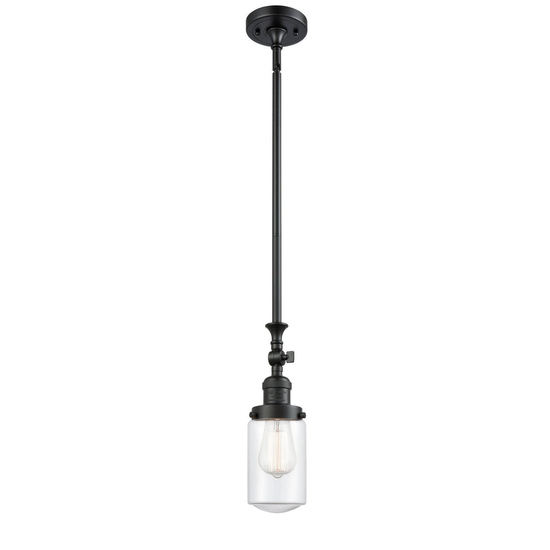 Innovations Franklin Restoration 206-BK-G312 Pendant Light - Matte Black