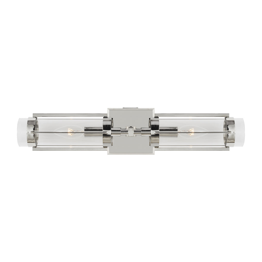 Visual Comfort Studio Flynn LV1002PN Bath Vanity Light 20 in. wide - Polished Nickel