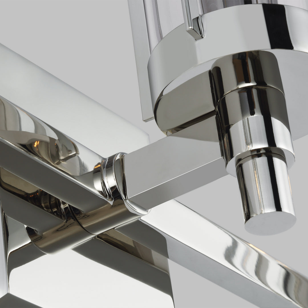 Visual Comfort Studio Flynn LV1023PN Bath Vanity Light 24 in. wide - Polished Nickel