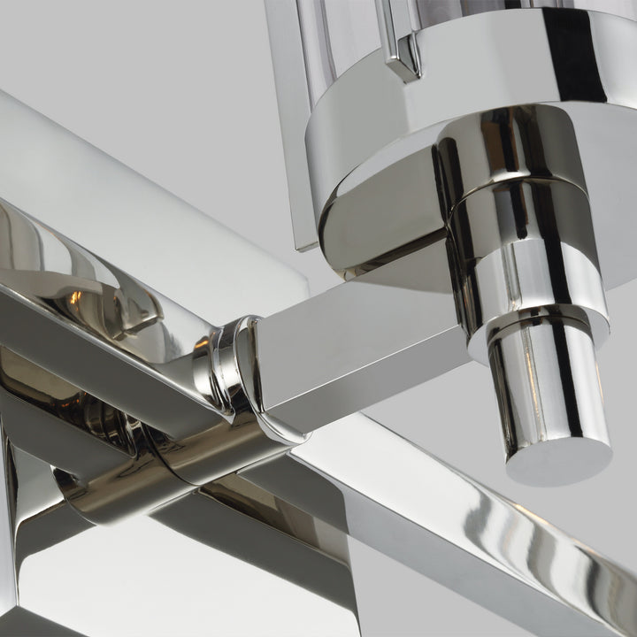 Visual Comfort Studio Flynn LV1023PN Bath Vanity Light 24 in. wide - Polished Nickel