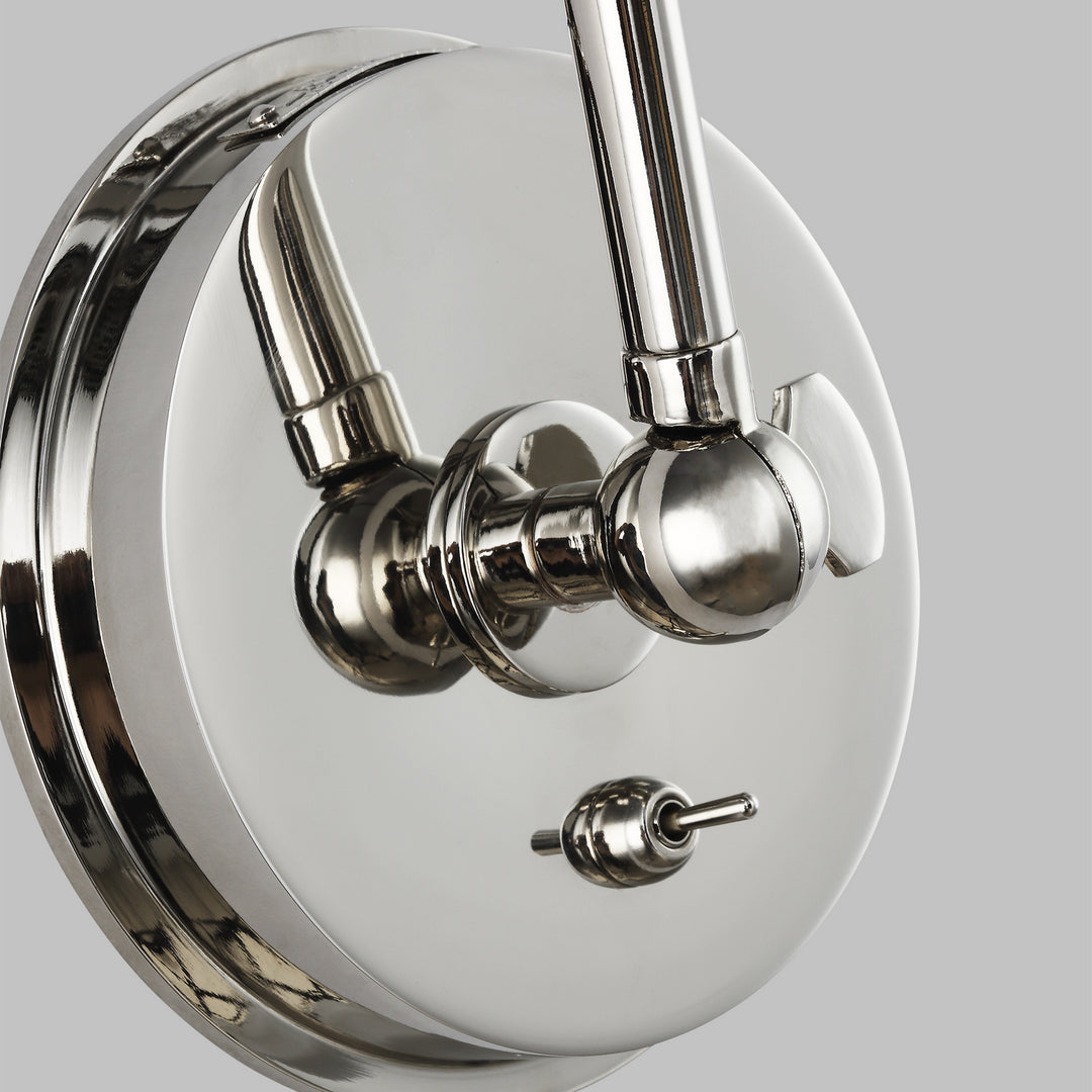 Visual Comfort Studio Hazel LW1001PN Wall Light - Polished Nickel