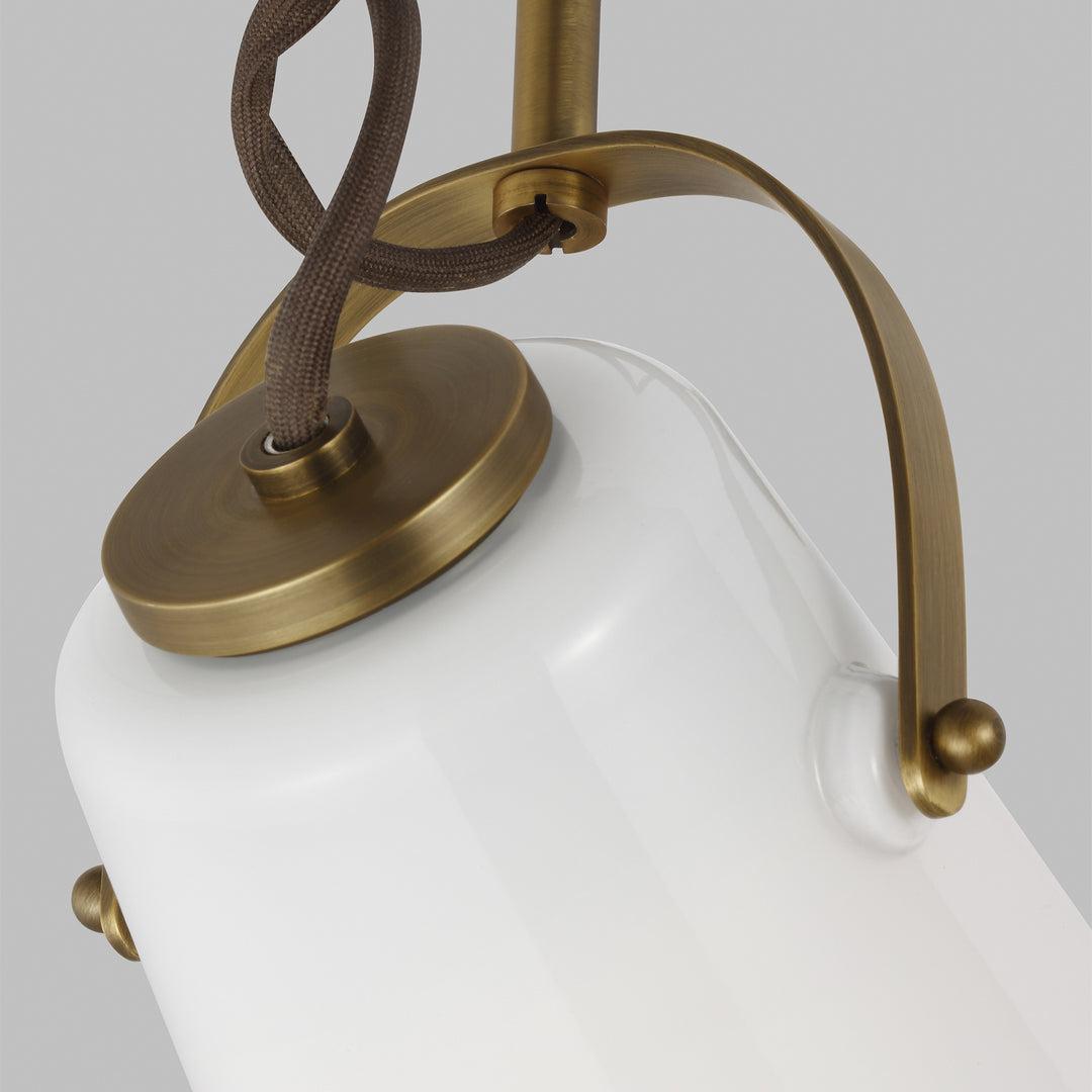 Visual Comfort Studio Hazel LW1001TWB Wall Light - Time Worn Brass