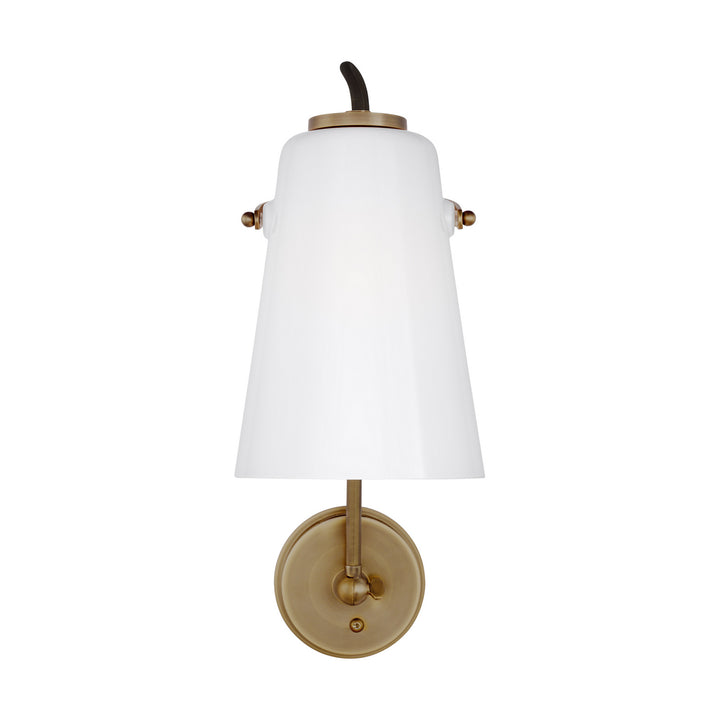 Visual Comfort Studio Hazel LW1001TWB Wall Light - Time Worn Brass