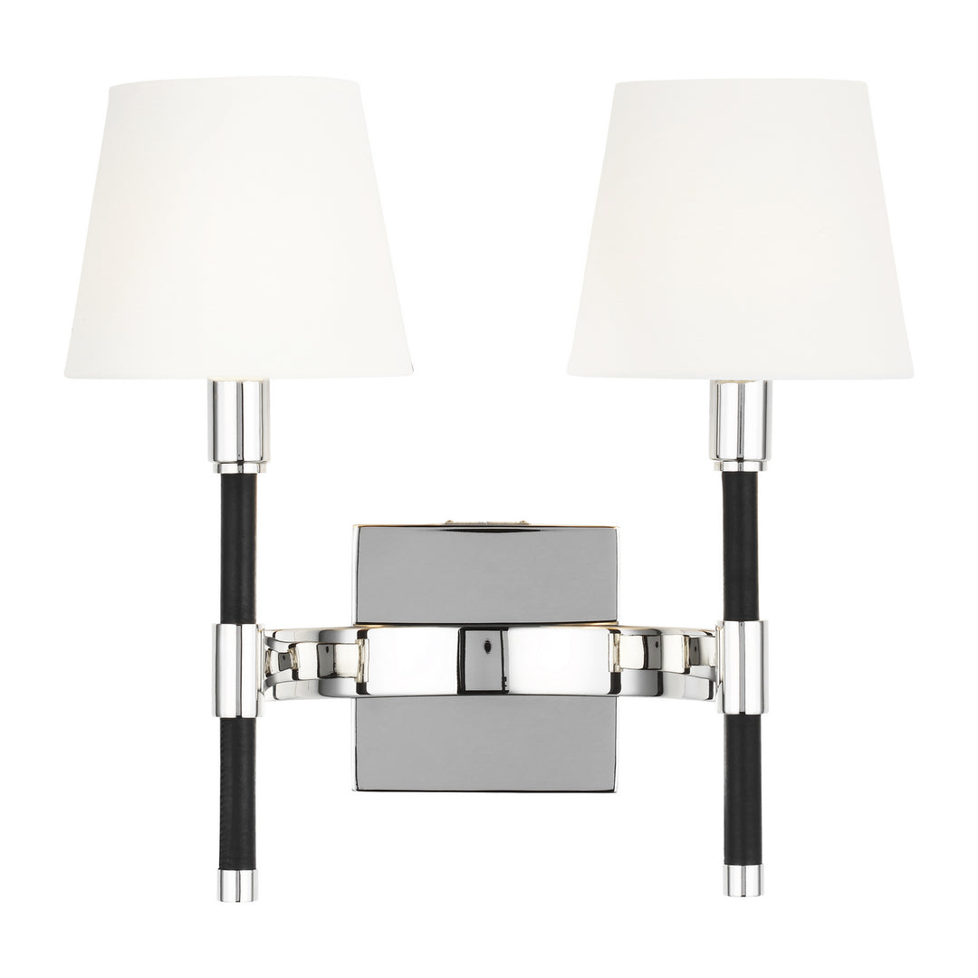 Visual Comfort Studio Katie LW1022PN Wall Light - Polished Nickel