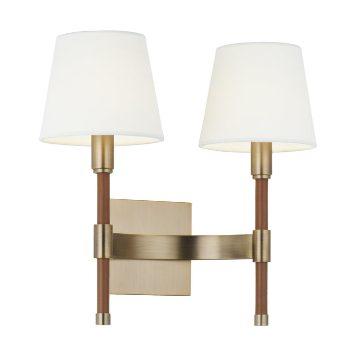 Visual Comfort Studio Katie LW1022TWB Wall Light - Time Worn Brass