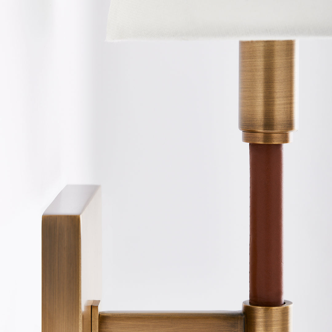 Visual Comfort Studio Katie LW1022TWB Wall Light - Time Worn Brass