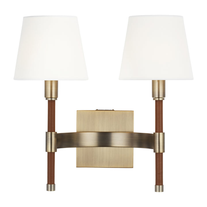 Visual Comfort Studio Katie LW1022TWB Wall Light - Time Worn Brass