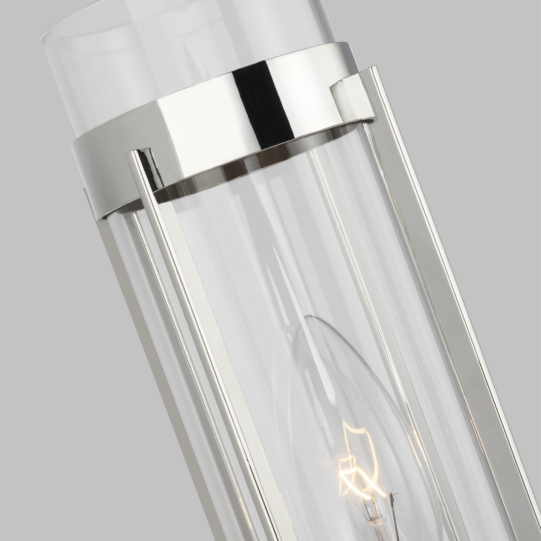 Visual Comfort Studio Flynn LW1031PN Wall Light - Polished Nickel