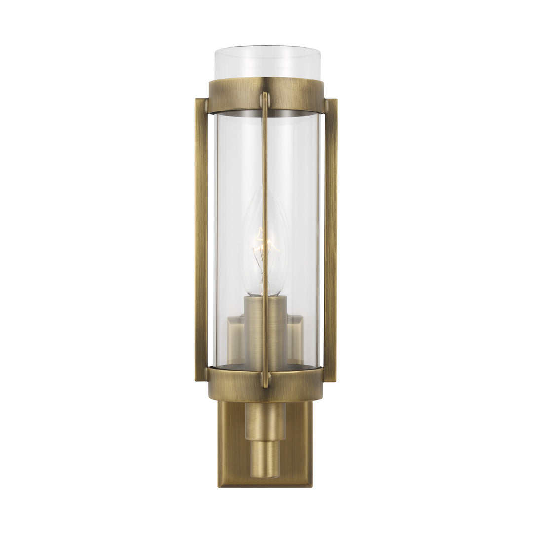 Visual Comfort Studio Flynn LW1031TWB Wall Light - Time Worn Brass