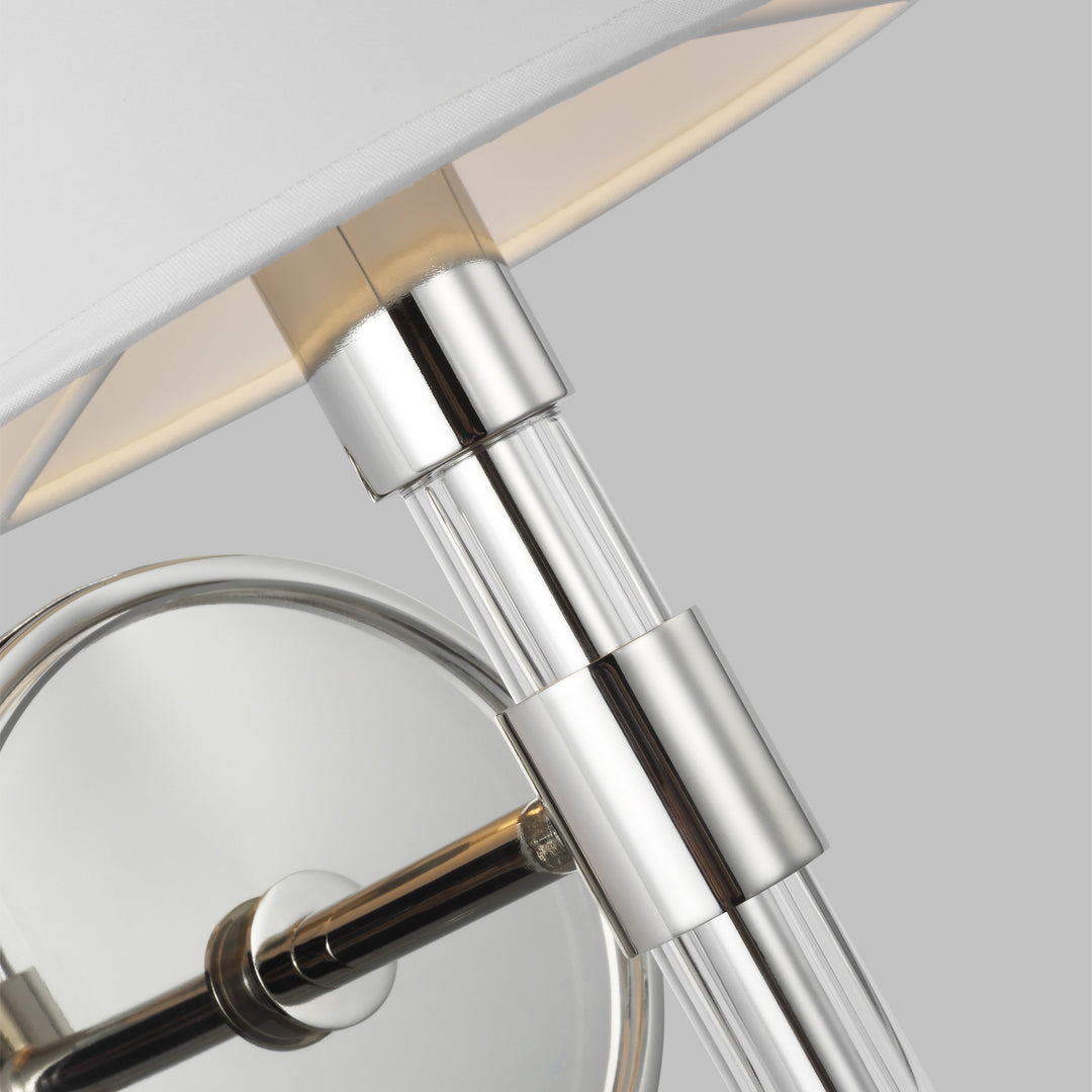 Visual Comfort Studio Robert LW1041PN Wall Light - Polished Nickel