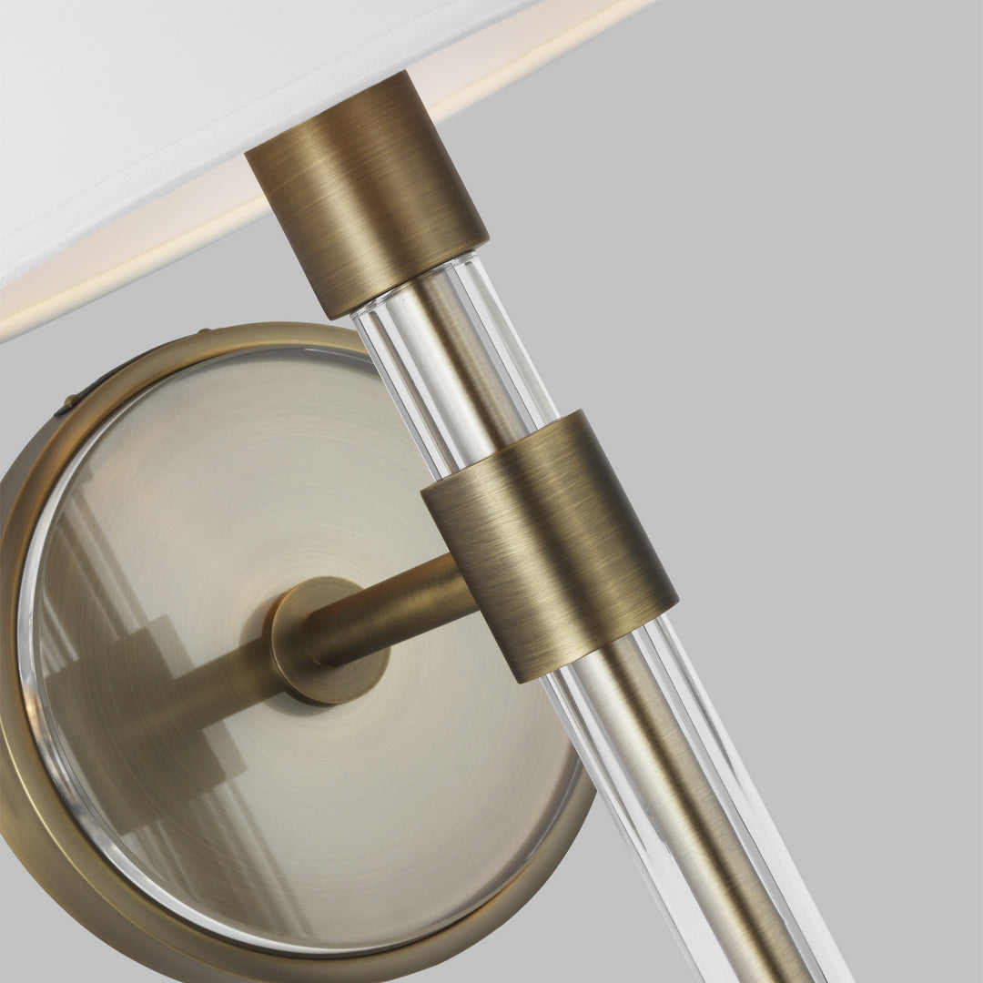 Visual Comfort Studio Robert LW1041TWB Wall Light - Time Worn Brass