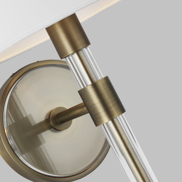 Visual Comfort Studio Robert LW1041TWB Wall Light - Time Worn Brass