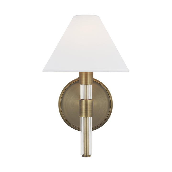 Visual Comfort Studio Robert LW1041TWB Wall Light - Time Worn Brass