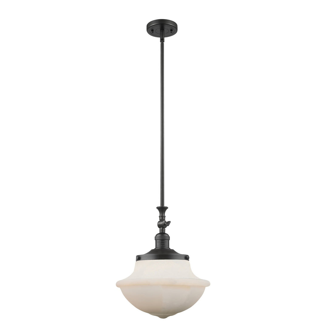 Innovations Franklin Restoration 206-BK-G541 Pendant Light - Matte Black