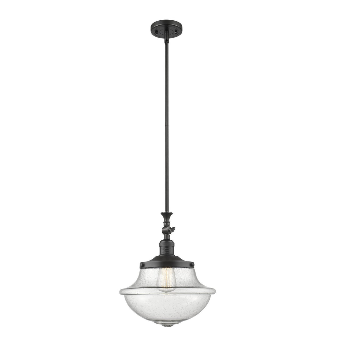 Innovations Franklin Restoration 206-BK-G544-LED Pendant Light - Matte Black