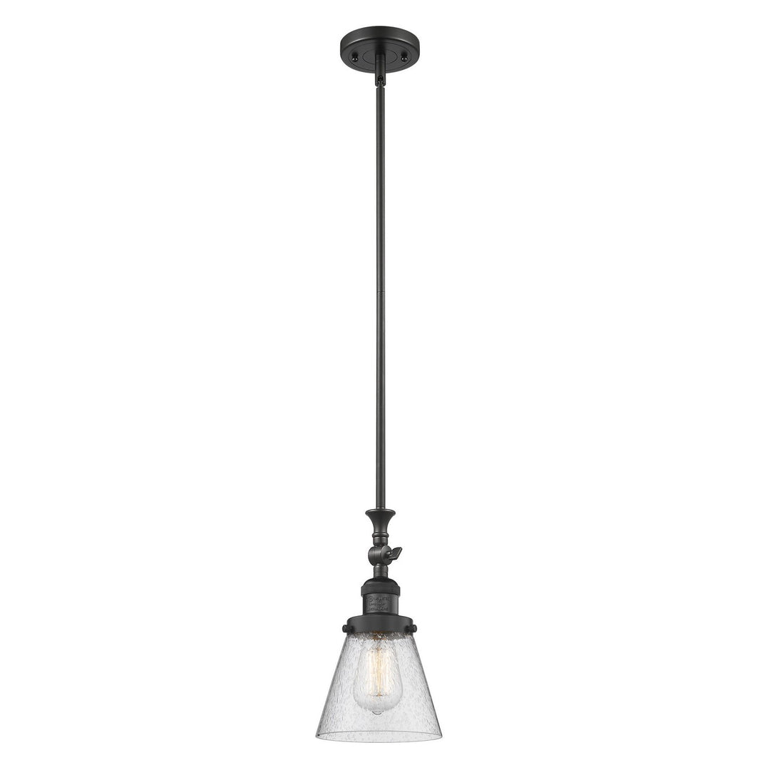 Innovations Franklin Restoration 206-BK-G64-LED Pendant Light - Matte Black