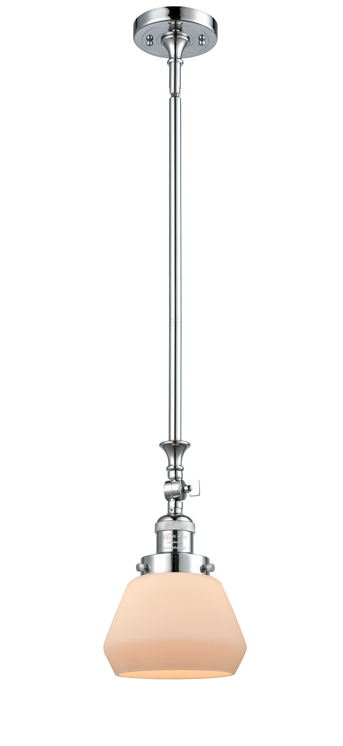 Innovations Franklin Restoration 206-PC-G171 Pendant Light - Polished Chrome