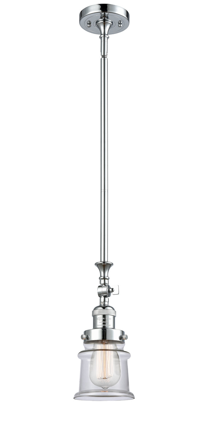 Innovations Franklin Restoration 206-PC-G182S Pendant Light - Polished Chrome