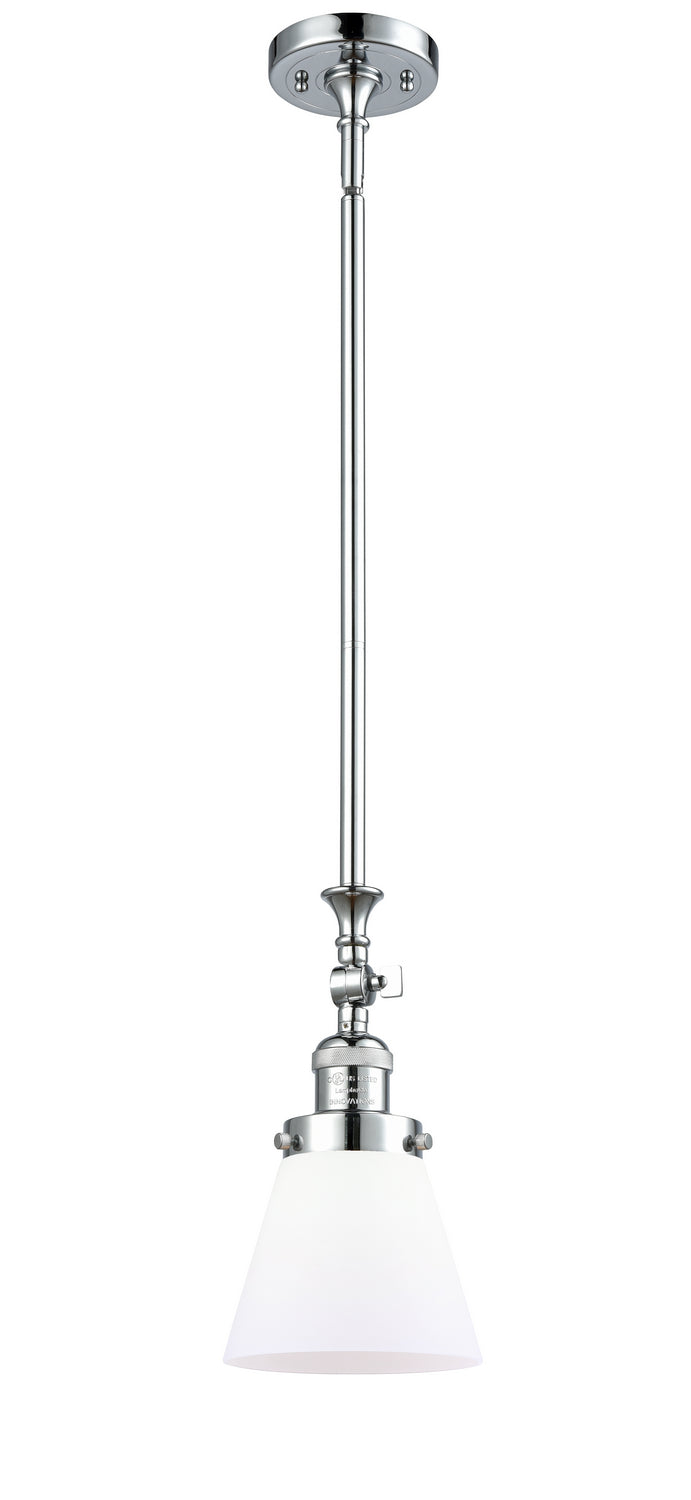 Innovations Franklin Restoration 206-PC-G61-LED Pendant Light - Polished Chrome