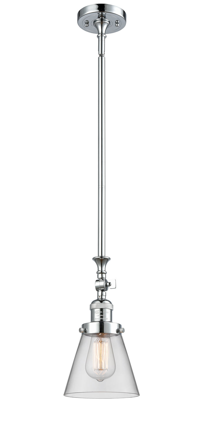 Innovations Franklin Restoration 206-PC-G62-LED Pendant Light - Polished Chrome