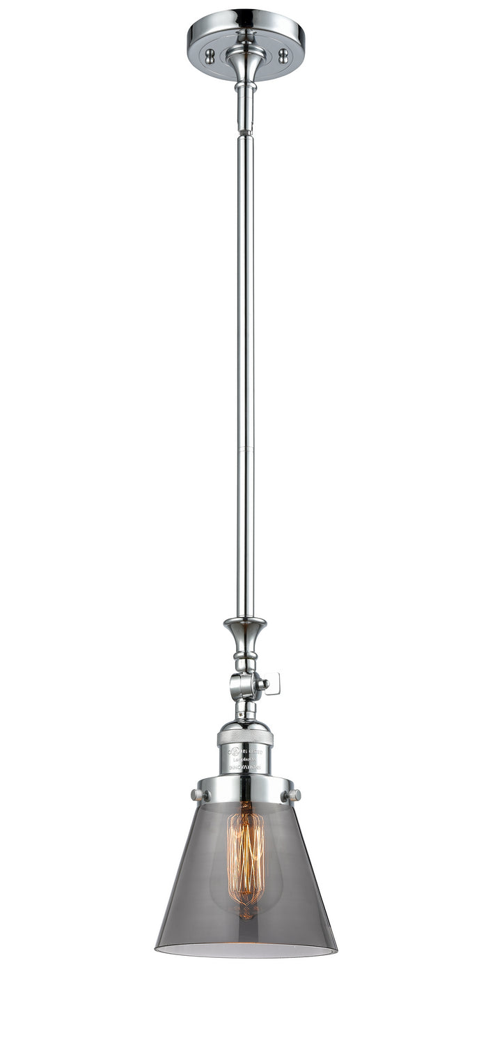 Innovations Franklin Restoration 206-PC-G63-LED Pendant Light - Polished Chrome