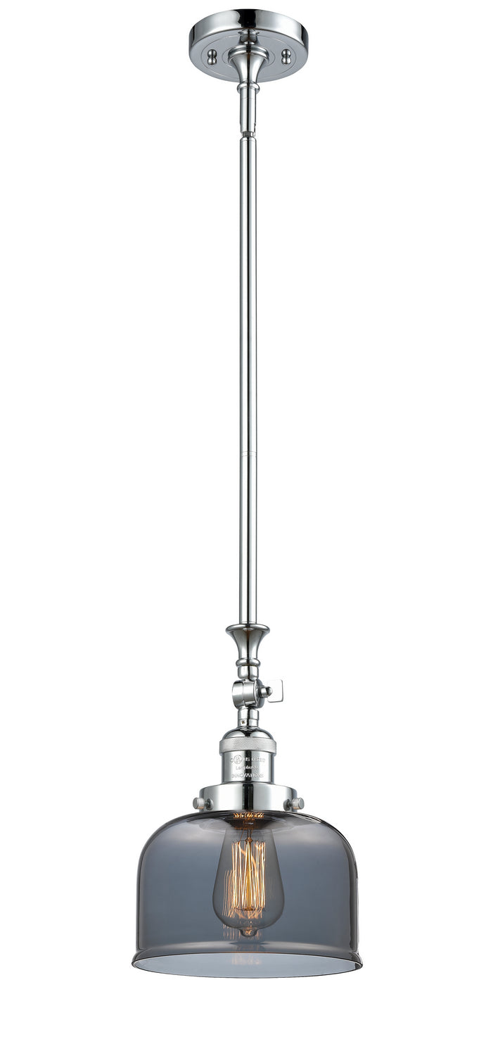 Innovations Franklin Restoration 206-PC-G73-LED Pendant Light - Polished Chrome