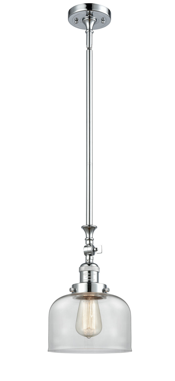 Innovations Franklin Restoration 206-PC-G72 Pendant Light - Polished Chrome