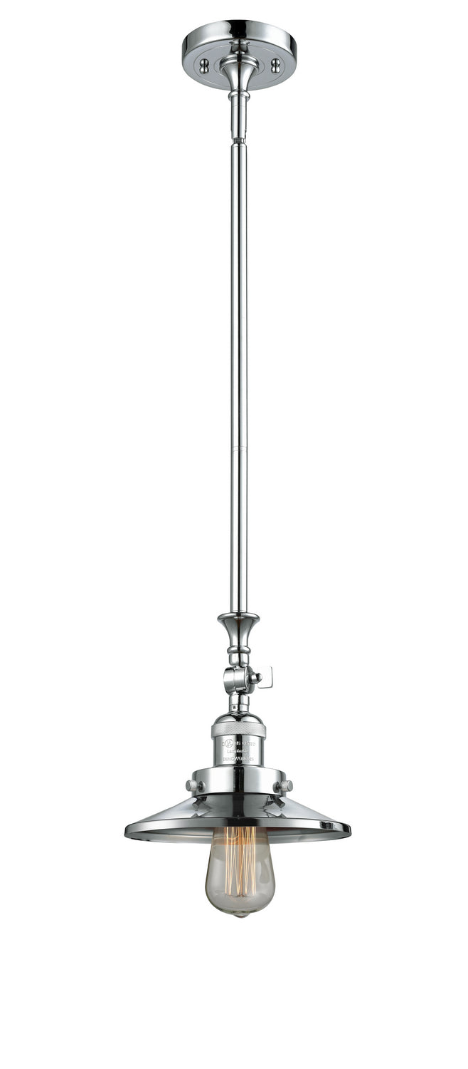 Innovations Franklin Restoration 206-PC-M7-LED Pendant Light - Polished Chrome