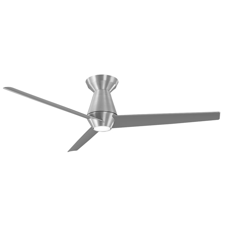 Modern Forms Fan Slim FH-W2003-52L-BA Ceiling Fan 52 - Brushed Aluminum/Titanium, Titanium Silver/