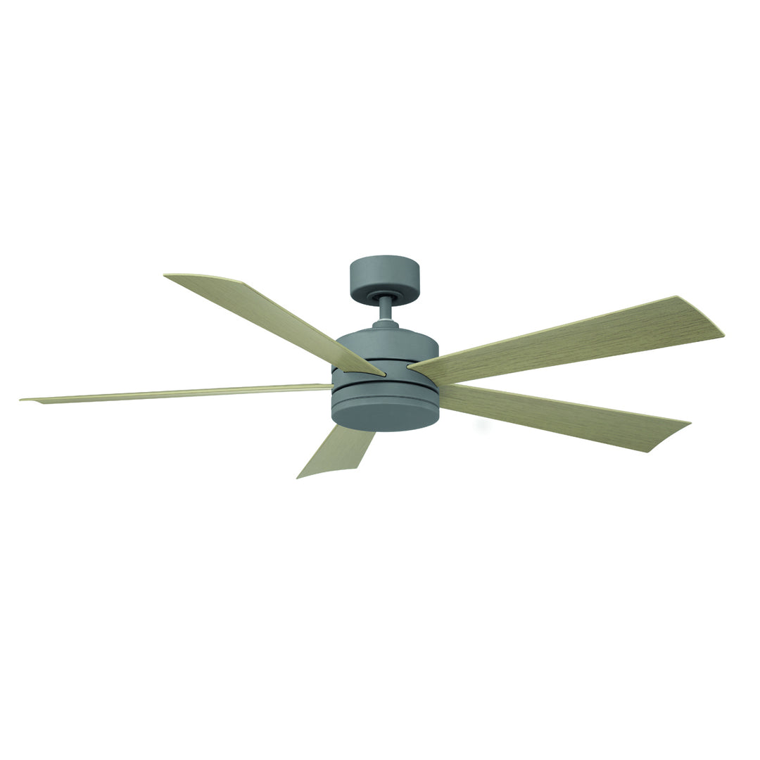 Modern Forms Fan Wynd FR-W1801-60L-GH/WG Ceiling Fan 60 - Graphite/Weathered Gray, Weathered Gray/