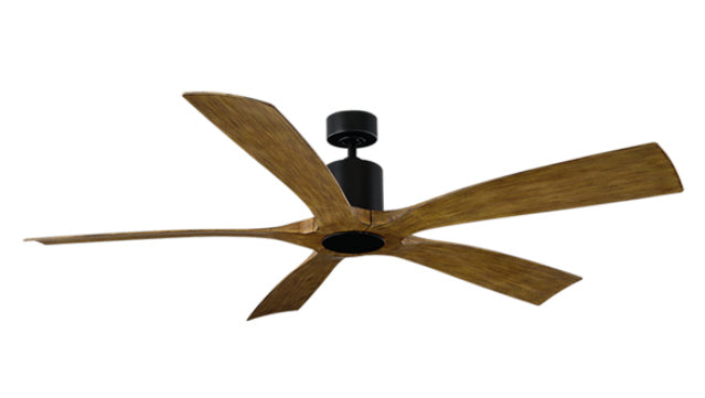 Modern Forms Fan Aviator 70 FR-W1811-70-MB/DK Ceiling Fan 70 - Matte Black/Distressed Koa, Distressed Koa/