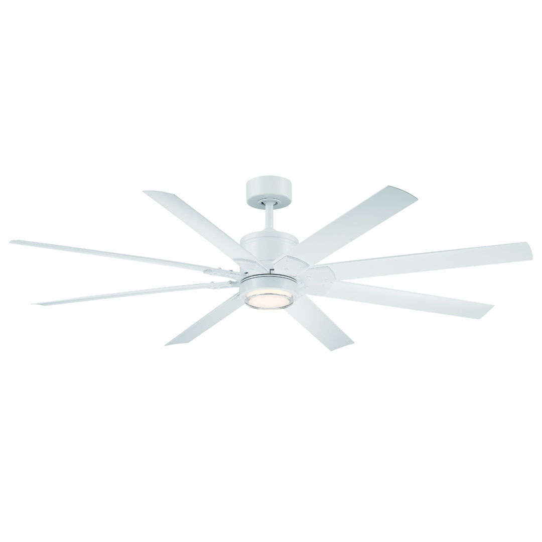 Modern Forms Fan Renegade FR-W2001-52L-27-MW Ceiling Fan 52 - Matte White, Matte White/