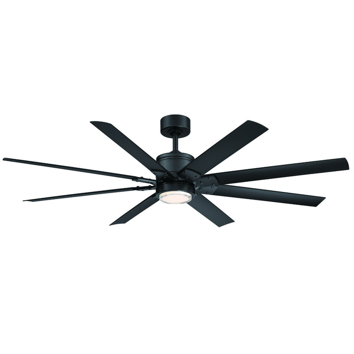 Modern Forms Fan Renegade FR-W2001-66L-27-MB Ceiling Fan 66 - Matte Black, Matte Black/